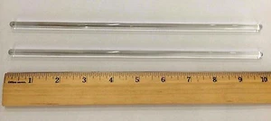 Set of 6 Glass stir rod bar stirrer mixer 10" NEW - Picture 1 of 1