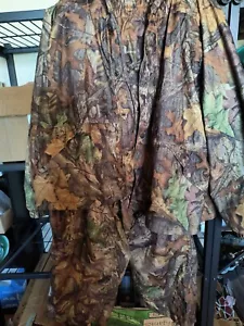CABELAS JACKET & PANTS 2XL Mens Camo Water Wind Resist Hunting Hooded Parka Coat - Picture 1 of 8