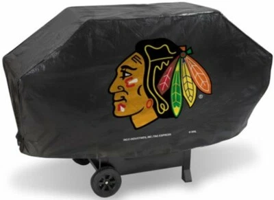 RICO INDUSTRIES Chicago Blackawks Grill Cover Deluxe