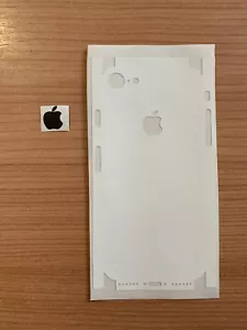 Pellicola posteriore 360° Wrap Skin Matte per Apple iPhone 6 6s 7 - BIANCO OPACO - Foto 1 di 1