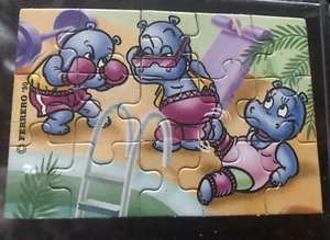 Ü-Ei Puzzle Happy Hippos ohne BPZ, 100% Original Ferrero - Bild 1 von 2