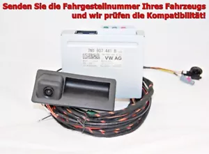 NEU ORIGINAL VW SHARAN SEAT ALHAMBRA 2015- RVC RÜCKFAHRKAMERA SATZ 7N0907441B - Bild 1 von 8