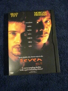 Sieben (DVD) Brad Pitt, Morgan Freeman & Gwyneth Paltrow - Bild 1 von 3