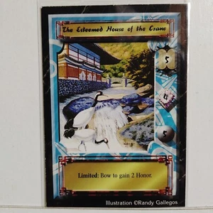 THE ESTEEMED HOUSE OF THE CRANE -- LEGEND 5 RINGS CCG -- EMERALD EDITION -- NM - Bild 1 von 1