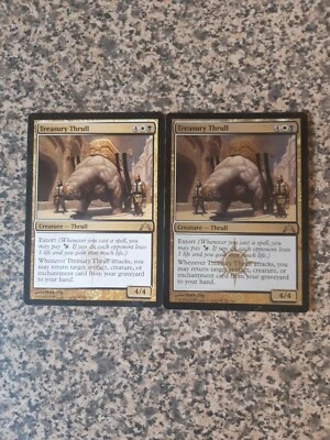 MTG - 2 x Treasury Thrull  - 1 Foil -  Gatecrash - Image 1 of 2