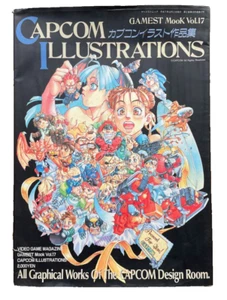 Capcom Illustrations Art Book Vol. 17 RARE Pre-owned Used - Picture 1 of 6