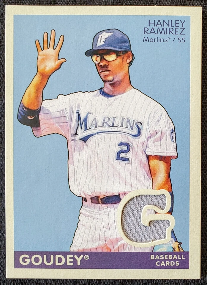 2009 Hanley Ramirez Florida Marlins Upper Deck Goudey MLB Card #75 - Image 1 of 2