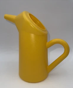 Nuevo utensilio de cocina de plástico amarillo embudo jarra para pasteles HDPE seguro - Imagen 1 de 13
