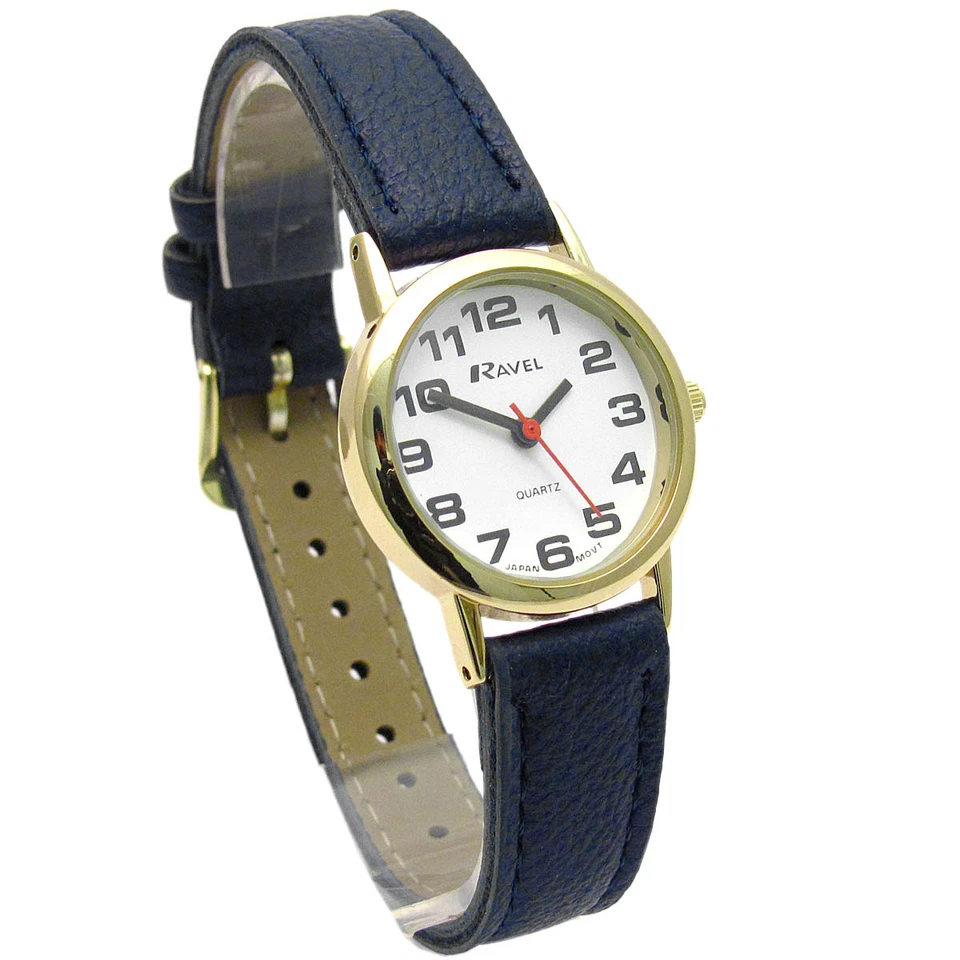 Ravel Ladies Easy Read Quartz Watch Blue Strap R0105.26.2 - Image 1 of 2