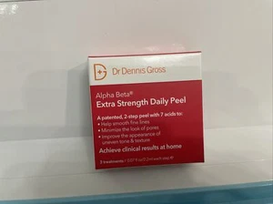 Dr. Dennis Gross Alpha Beta Extra Strength Daily Peel 3 Treatments  NIB + Gift - Picture 1 of 4