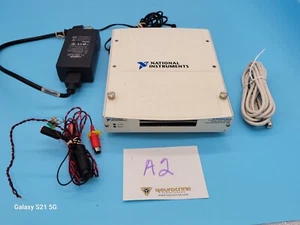 National Instruments NI DAQPad-6016+ ADAPTER-USB CABLE +   RED/ BLACK CABLES - Picture 1 of 13