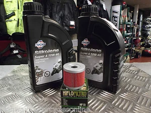 HYOSUNG GF 125 SERVICE KIT OIL AND FILTER SILKOLENE HI FLOW QUALITY - Picture 1 of 1