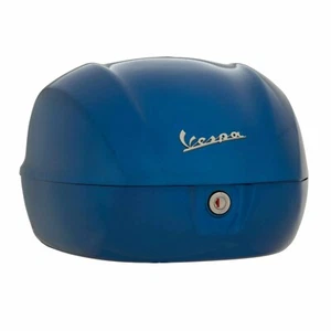 BAULETTO POSTERIORE COLORE BLU 261/A ORIGINALE VESPA SPRINT 50-125-150 DAL 2014 - Imagen 1 de 3