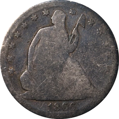 1866-S Seated Half Dollar Great Deals From The Executive Coin Company Cover