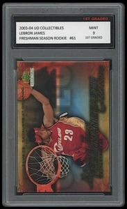 LEBRON JAMES 2003-04 UPPER DECK #61 1ST GRADED 9 ROOKIE CARD LAKERS/CAVALIERS - Bild 1 von 1