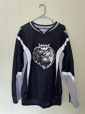 AHL Manchester Monarchs Alternate Black Jersey Sz Large