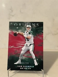 2019 Panini Origins - Red #69 Sam Darnold /299 New York Jets, Minnesota Vikings - Picture 1 of 2