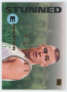 1995-96 SkyBox E-Motion Stuned Eric Montross Rookie Boston Celtics #5