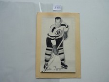 VINTAGE 1944/64 BEEHIVE HOCKEY PHOTO BOSTON BRUINS ZELLIO TOPPAZZINI  NO343