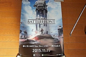 Star Wars Battlefront PS4 Xbox one Promotional Store Poster official Japan - Picture 1 of 6