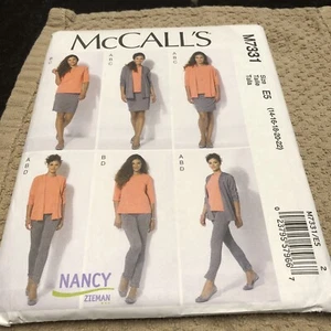 McCall's Sewing Pattern M7331 Misses Jacket Top Skirt Pants Sizes 14-22 FF UNCUT - Picture 1 of 5