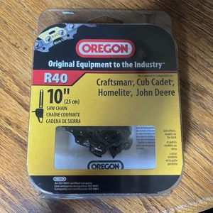 Oregon R40 10” Chainsaw Chain Fits Craftsman Cub Cadet Homelite John Deere New - Picture 1 of 3