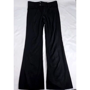 Pantalone bootcut elasticizzato nero Banana Republic Sloan Fit taglia 2 medio-basso 28x31 - Foto 1 di 9