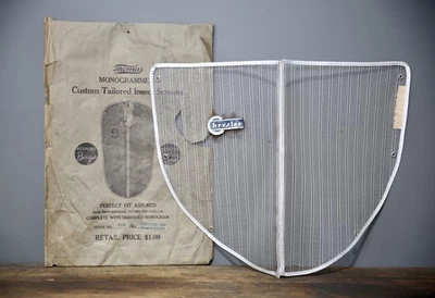 Chrysler 1938 Radiator Grill Shell Screen Cover Accessory NOS Imperial Royal VTG - Image 1 of 4