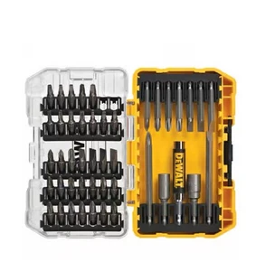 DEWALT Screwdriver Bit Set with Tough Case, 45-Piece (DW2166), Grey/Silver Screw - Picture 1 of 3