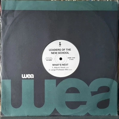 Leaders Of The New School – What's Next / A Quarter To Cutthroat (WEA) UK Promo - Image 1 of 3