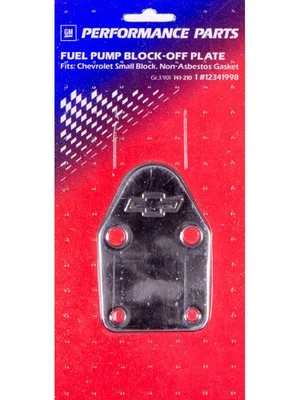 Proform Sb Chev Fuel Pump Block Off Plate (141-210) - Image 1 of 4