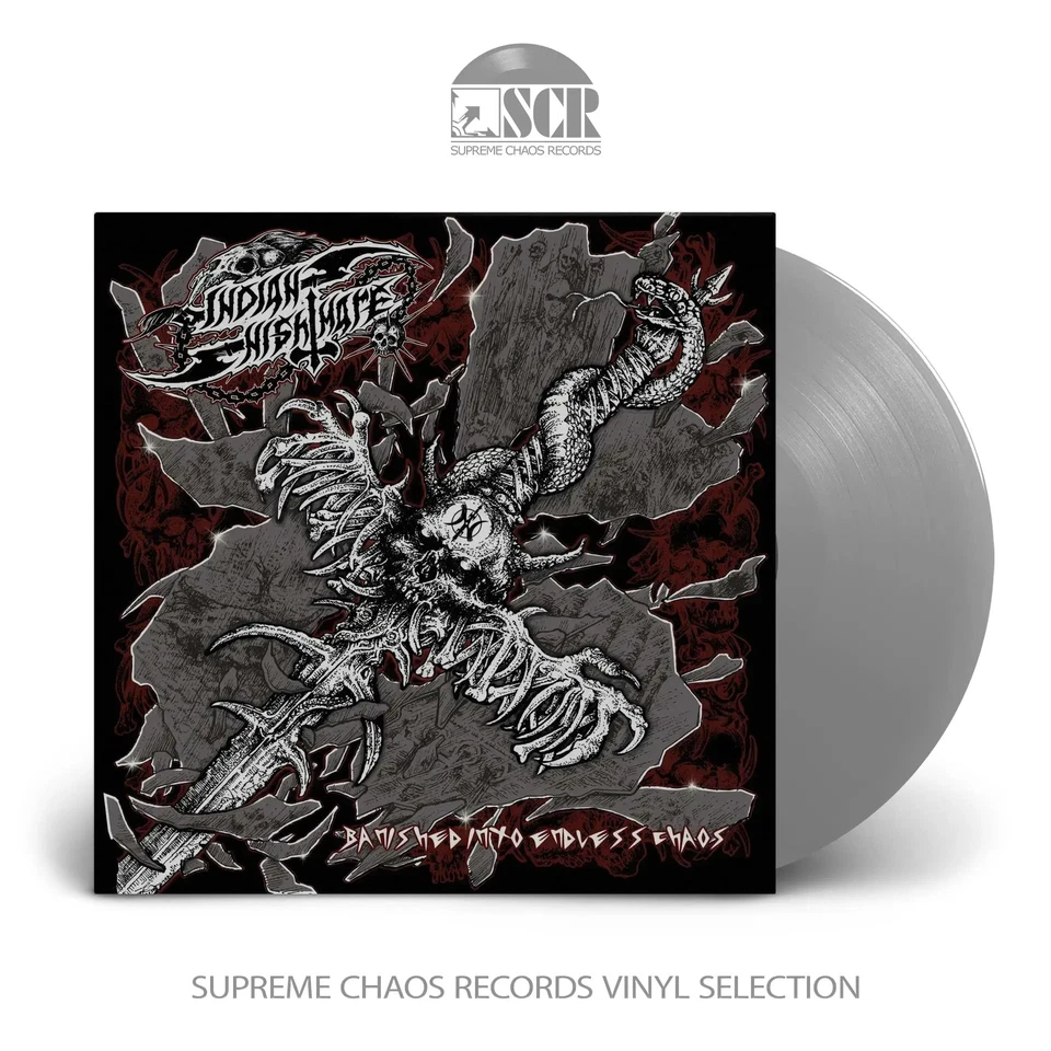 INDIAN NIGHTMARE - Banished into Endless Chaos [SILVER LP] - Bild 1 von 1