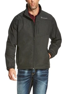 Chaqueta Ariat Vernon Para Hombre Cremallera Completa Softshell Resistente al Viento Agua XL Gris  - Imagen 1 de 13