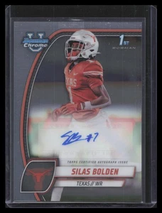 Autógrafos 2024 Bowman University cromados #PA-SBO Silas Bolden Prospect - Imagen 1 de 2