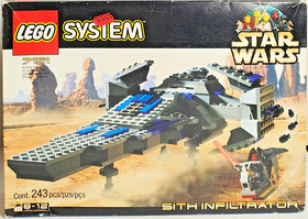 LEGO Star Wars: 7151 Sith Infiltrator w/Box & Instructions, *NO MINIFIGURE*