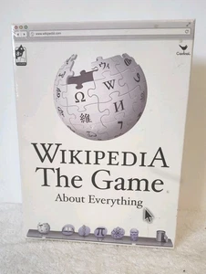 Wikipedia game. the game about everything. open box never used - Picture 1 of 5