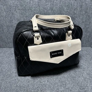 Mary Kay groß schwarz creme Berater Starter Reisetasche Beuteltasche Seesack Organizer - Bild 1 von 18