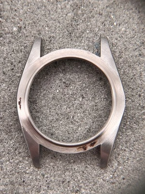 #1665 ORIGINAL ROLEX 1500 GEHÄUSE CASE MIDDLE DATE 34mm VINTAGE 1570 MITTELTEIL - Image 1 of 4