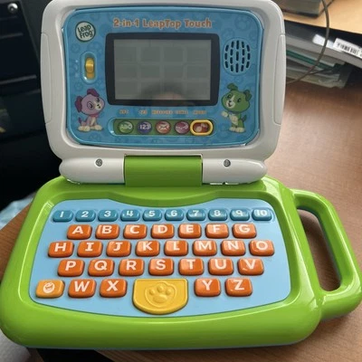 LeapFrog 2-in-1 LeapTop Touch (80-600900) Used Tested And Working 2017 - Image 1 of 4
