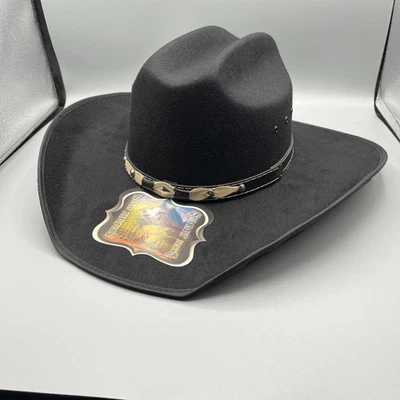 Sombrero de Vaquero Summit Western - Negro Talla M - Totalmente Nuevo Foto 1 de 4
