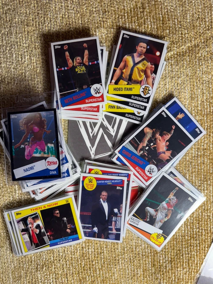 2015 TOPPS WWE CARDS HERITAGE - BASE - BLACK - THEN & NOW - ROTY - NXT 🔥PICK🔥 - Image 1 of 1