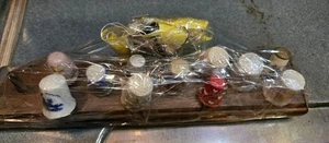 Collezione ditale vintage metallo, porcellana e figura 11 ditali e filo - Foto 1 di 9