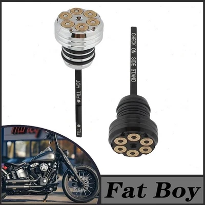 Engine Precision Oil Dipstick FOR Harley Davidson Fat Boy FLSTF FLSTFB FLSTFBS - Изображение 1 из 4