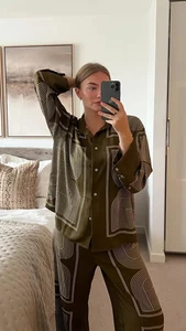H&M : Oversized Twill Shirt : 1297053003 | *UK Buyers_No Import Fees* | - Picture 1 of 4