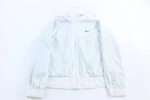 Damen Nike Wendejacke mit gesticktem Logo grün & weiß - Bild 1 von 5