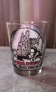 1980 Schloss Dracula Universal City Studios Tour Glas Tasse Vintage Selten Halloween - Bild 1 von 11