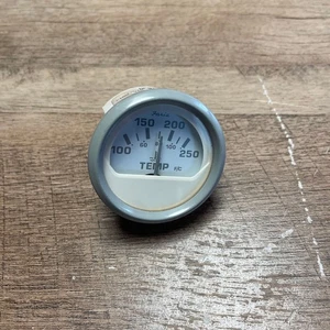 Faria Wassertemperaturmessgerät Gauge Messgerät Thermometer Anzeige  100- 250 F - Picture 1 of 3