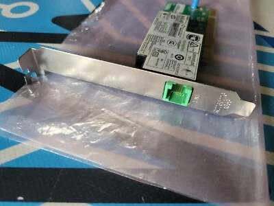 HP Agere Systems Pinball P40 Full Profile PCI Data/Fax 56k Modem Card - Image 1 of 4