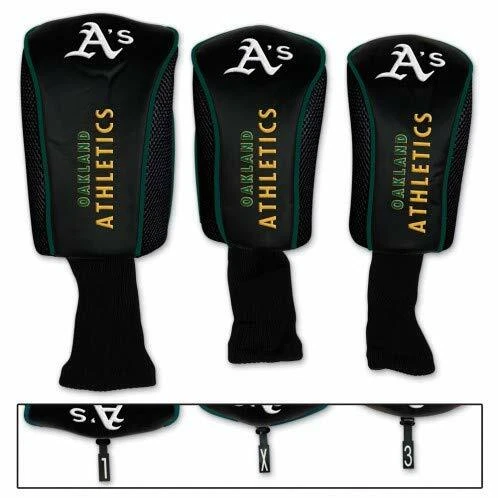 Paquete de 3 fundas de malla Oakland A's, cuello largo Foto 1 de 1