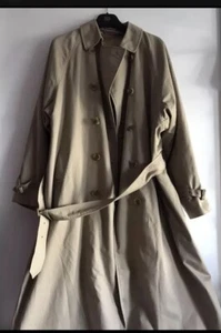 Burberry Damen Mantel Trenchcoat Neuwertig Gr XL AzA 62 Beige - Bild 1 von 15